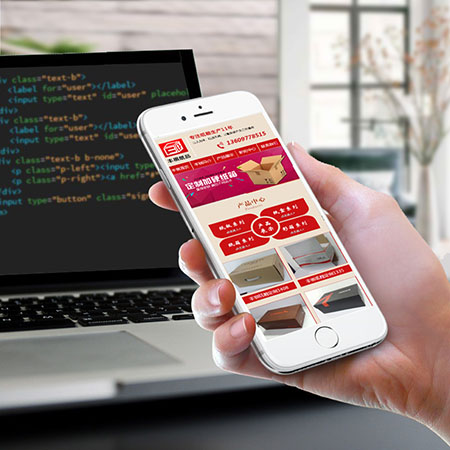 手机企业网站建设-丰祺纸箱