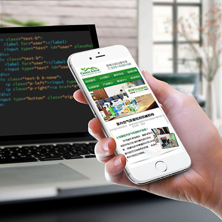 东莞手机网站建设开发-绿森林净化
